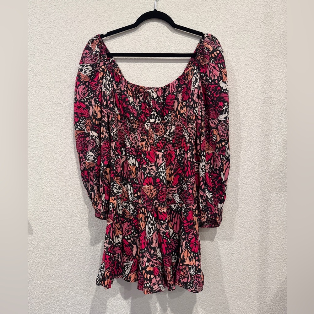 L*Space butterfly mini dress